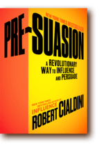 opt_pre-suasion Cover of one othe best negotiation books Pre-Suasion by Robert Cialdini